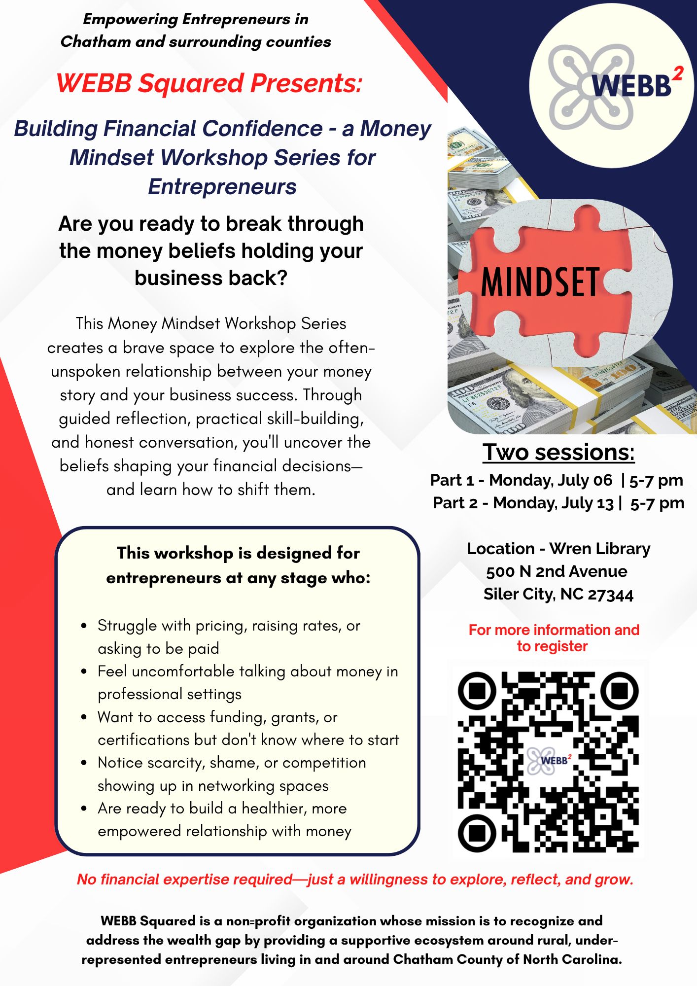 WEBB Squared Community Entrepreneur Program Flyers (9)